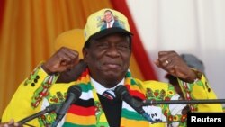 UMongamelo Emmerson Mnangagwa.