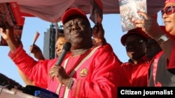 MDC president Morgan Tsvangirai