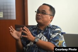 Nur Rachmat Yuliantoro, Kepala Departemen Ilmu Hubungan Internasional di UGM sekaligus pakar kawasan Amerika Serikat. (Foto: VOA/Nurhadi)