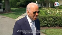 Presidente Joe Biden: "Preocupante" el asesinato del presidente de Haití