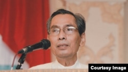 စာရေးဆရာ မောင်ဝံသ။ (ဓာတ်ပုံ - ဆရာမောင်ဝံသ facebook စာမျက်နှာမှ)