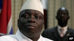 Presiden Gambia Yahya Jammeh dikecam keras sehubungan dengan pelaksanaan hukuman mati atas dua warga Senegal (foto: dok). 