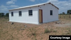 Teachers cottage build by Nhlupho Development Project set up by Addmore Bonani Mlilo and his friends.