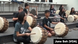 Korean drums play an important role in traditional Korean music.