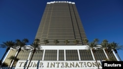 Trampova kula i hotel u Las Vegasu u Nevadi