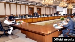 وزیراعظم نواز شریف کی زیر صدارت وفاقی کابینہ کا اجلاس