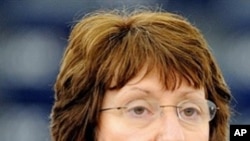 EU Foreign Policy Chief Catherine Ashton (file photo)