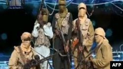 An image grabbed on Dec. 24, 2012 from a video released by the radical Islamist group known as Ansaru, which has claimed responsibility for the recent kidnapping of a French man. 