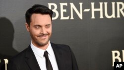 Jack Huston, la star de "Ben-Hur," lors de la première du film, le 16 août 2016, à Los Angeles.