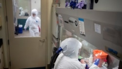 Employees at Tulane National Primate Research Center, May 14, 2021 (REUTERS/Kathleen Flynn)