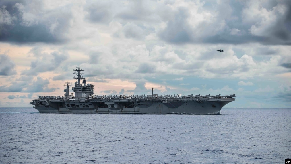 USS Nimitz (CVN 68) tại Biển Đông, 6 tháng Bảy, 2020.