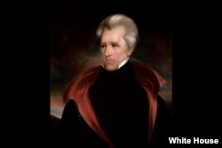 Portrait of President Andrew Jackson