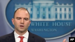 Ben Rhodes, penasihat tertinggi masalah luar negeri Obama.