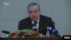 Tojikiston Tashqi ishlar vaziri Sirojiddin Muhriddin