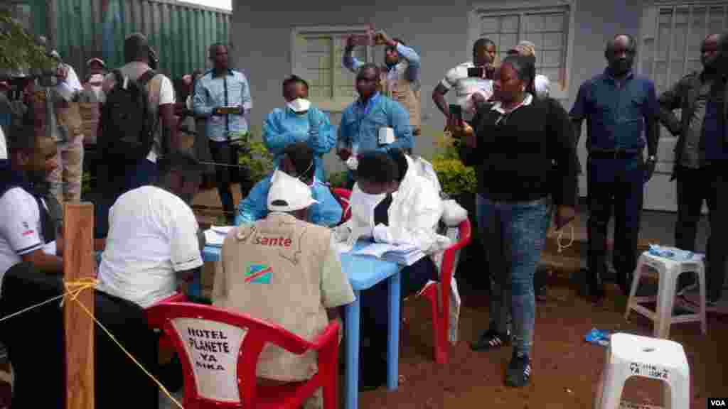 Congo Ebola vaccination