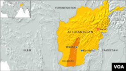 Провинция Гильменд на юге Афганистана