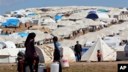 시리아 북부 이들리브의 아트메 난민 캠프. (자료사진)