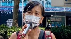 社民连主席陈宝莹表示，将来香港的学校及教育机构，谈论六四事件都可能成为“禁区” (美国之音/汤惠芸)