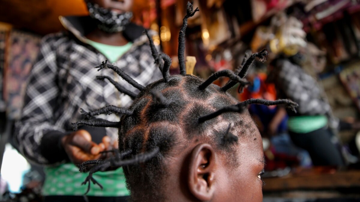 Coronavirus Hairstyle' Gains Popularity in Kenya Coronavirus Hairstyle' Gains Popularity in Kenya