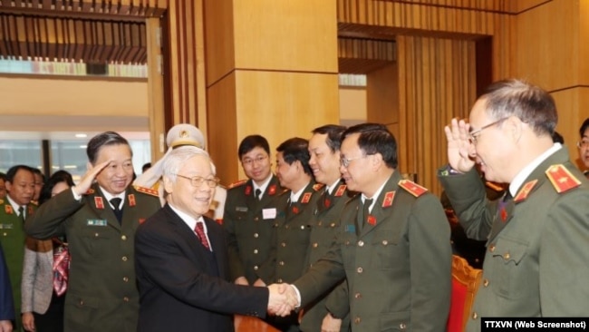 Tổng Bí thư Nguyễn Phú Trọng dự Hội nghị Công an toàn quốc lần thứ 73