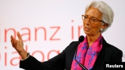 International Monetary Fund (IMF) Managing Director Christine Lagarde.