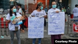 H1N1 ပညာပေး အစိုးရနဲ့ အရပ်ဖက်အဖွဲ့များ ပူးပေါင်းဆောင်ရွက် (Maung Saungkha)