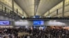 香港國際機場11月客運量大幅減少 