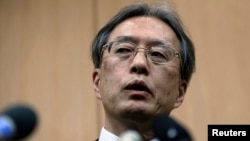 FILE - Junichi Ihara, director-general of Japanese Foreign Ministry's Asian and Oceanian Affairs Bureau.