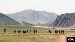 Ghorak district of Kandahar southern Afghanistan, Tuesday, March 13, 2007. NATO-led troops last week launched their largest offensive yet in southern Afghanistan, which is a stronghold for Taliban insurgents who have stepped up attacks over the past year 