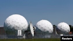 A general view of the large former monitoring base of the U.S. intelligence organization National Security Agency (NSA) in Bad Aibling south of Munich, June 18, 2013.