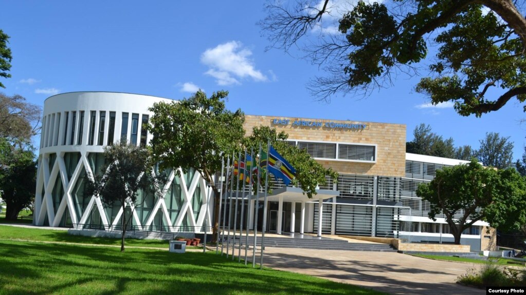 Makao makuu ya jumuiya ya Afrika Mashariki mjini Arusha, Tanzania.