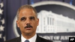 Attorney General Eric Holder (file)