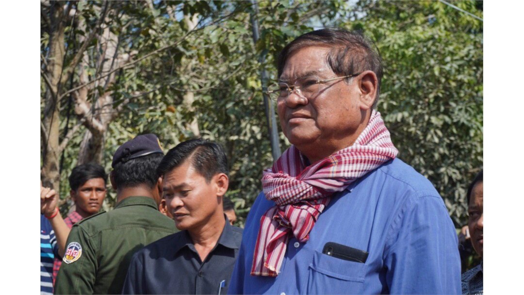 FILE: Interior Minister Sar Kheng in January 2020. (Sun Narin/VOA Khmer)