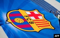 스페인의 축구 명문 구단 'FC 바르셀로나' 로고.
