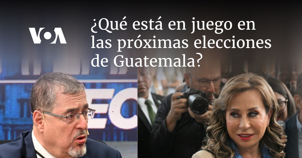 ¿Qué está en juego en las próximas elecciones de Guatemala?