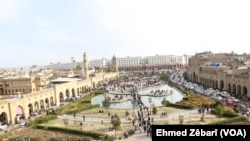 Navenda bajarê Hewlêrê.