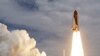 Space Shuttle Atlantis Lifts Off on Final Mission