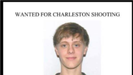 Este es el poster distribuido por la policía de Charleston.