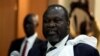 125 personnes de la délégation du chef rebelle Riek Machar arrivées à Juba