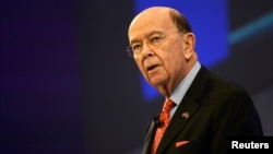 U.S. Commerce Secretary Wilbur Ross speaks at the Confederation of British Industry's annual conference in London, Britain, Nov. 6, 2017.