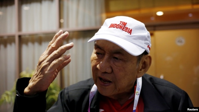 Michael Bambang Hartono menjadi atlet tertua yang berlaga di Asian Games 2018.