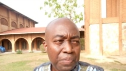 Bruno Haden, secrétaire général de l’ACAT-Togo à Lomé, 31 mars 2021. (VOA/Kayi Lawson)