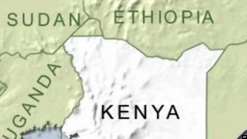 Ramani ya Kenya.