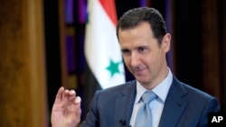 Bashar al-Assad dijo que estaría abierto a establecer conversaciones de paz. 