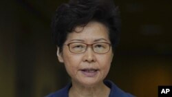 La líder ejecutiva, Carrie Lam, dijo este martes 8 de octubre de 2019 que Hong Kong puede aún solucionar sus problemas.