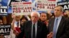 Democratic U.S. presidential candidate U.S. Sen. Bernie Sanders (I-VT) speaks at a news conference to introduce the Medicare for All Act of 2019 on Capitol Hill in Washington, April 10, 2019.