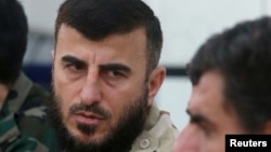 FILE - Zahran Alloush was killed in a December airstrike.