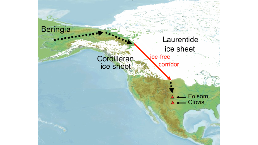Beringia land bridge