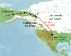 Beringia land bridge