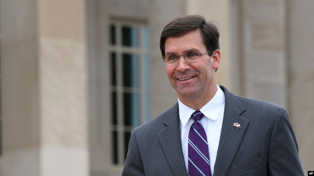 Ông Mark Esper là Bộ trưởng Quốc phòng thứ hai trong chính quyền của Tổng thống Donald Trump